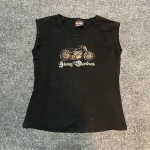 Vintage Harley Davidson Crop Top 2003 Bluefield NY